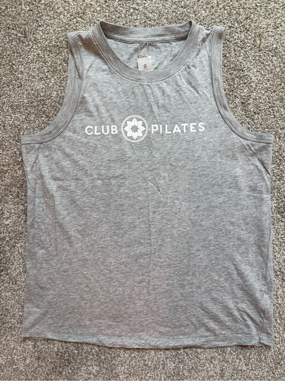 Spiritual Gangster Gray Club Pilates Tank Top